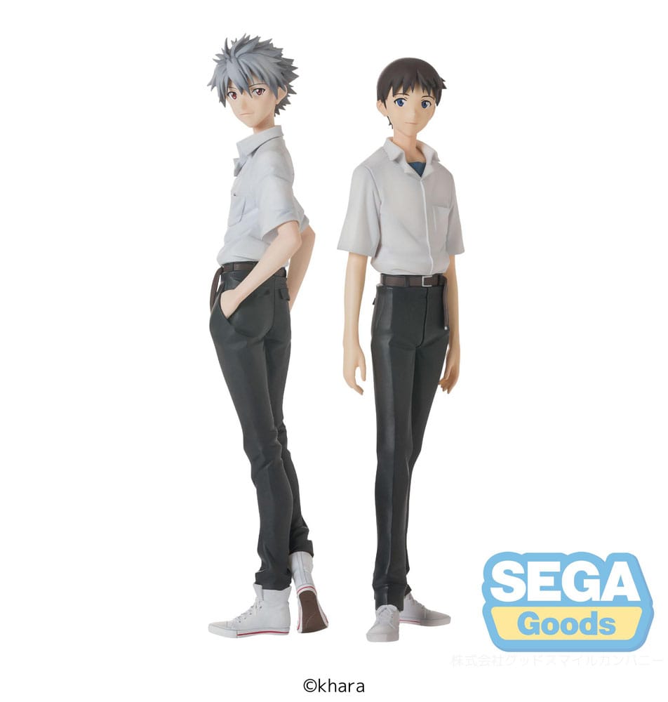 Rebuild of Evangelion High Premium PVC Statue Shinji Ikari Uniform Ver. Evangelion: New Theatrical Edition 22 cm