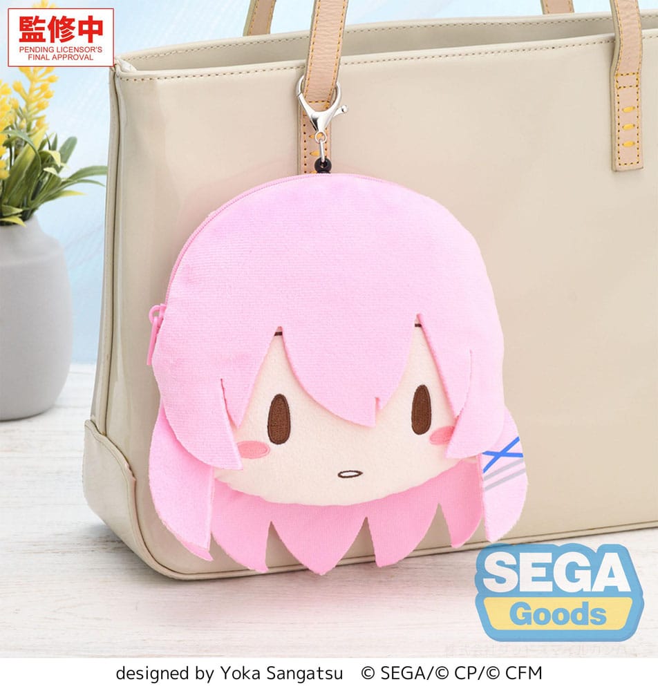 Hatsune Miku: Colorful Stage! Plush Keychain Megurine Luka School Sekai 15 cm