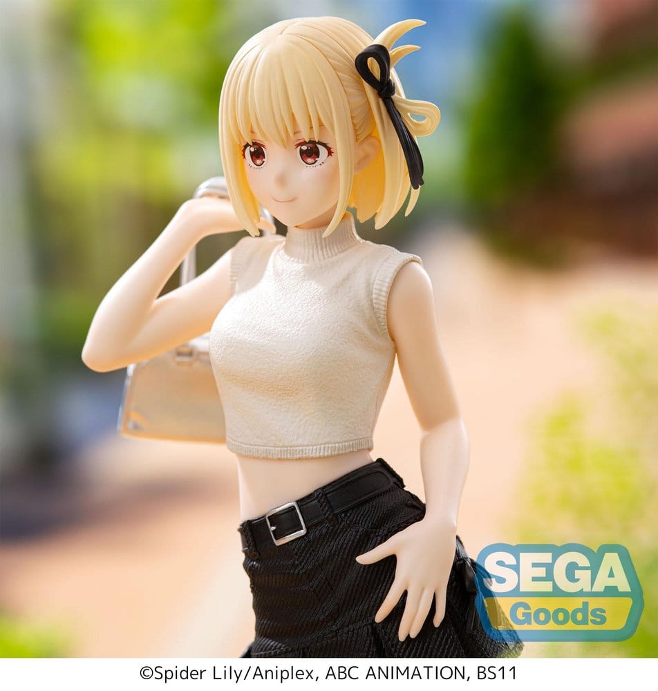 Lycoris Recoil High Premium Figure PVC Figure Chisato Nishikigi Street Snap 20 cm