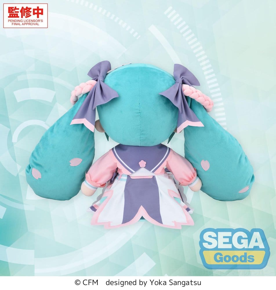 Character Vocal Series 01: Hatsune Miku Fuwa Petit Plush Figure Hatsune Miku New Semester Plush LL 40 cm