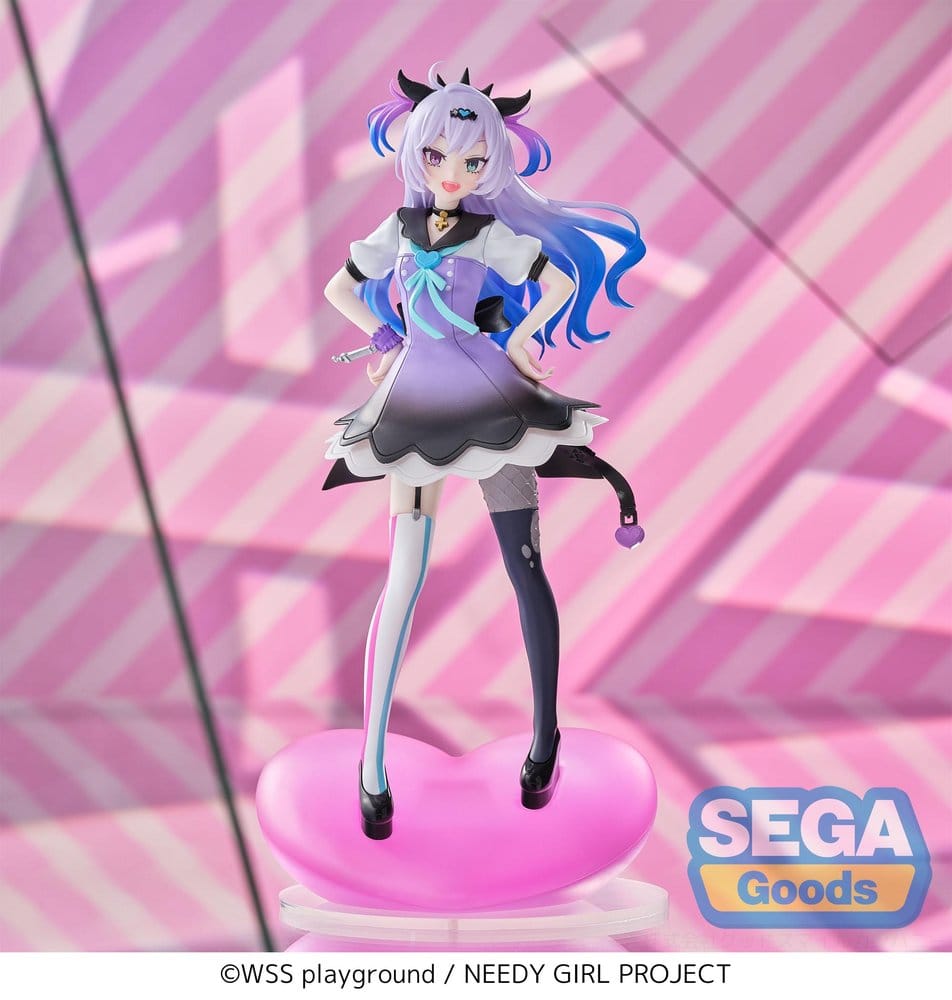 Needy Girl Overdose XStellar PVC Figure PURPLE LOLLIPOP 20 cm