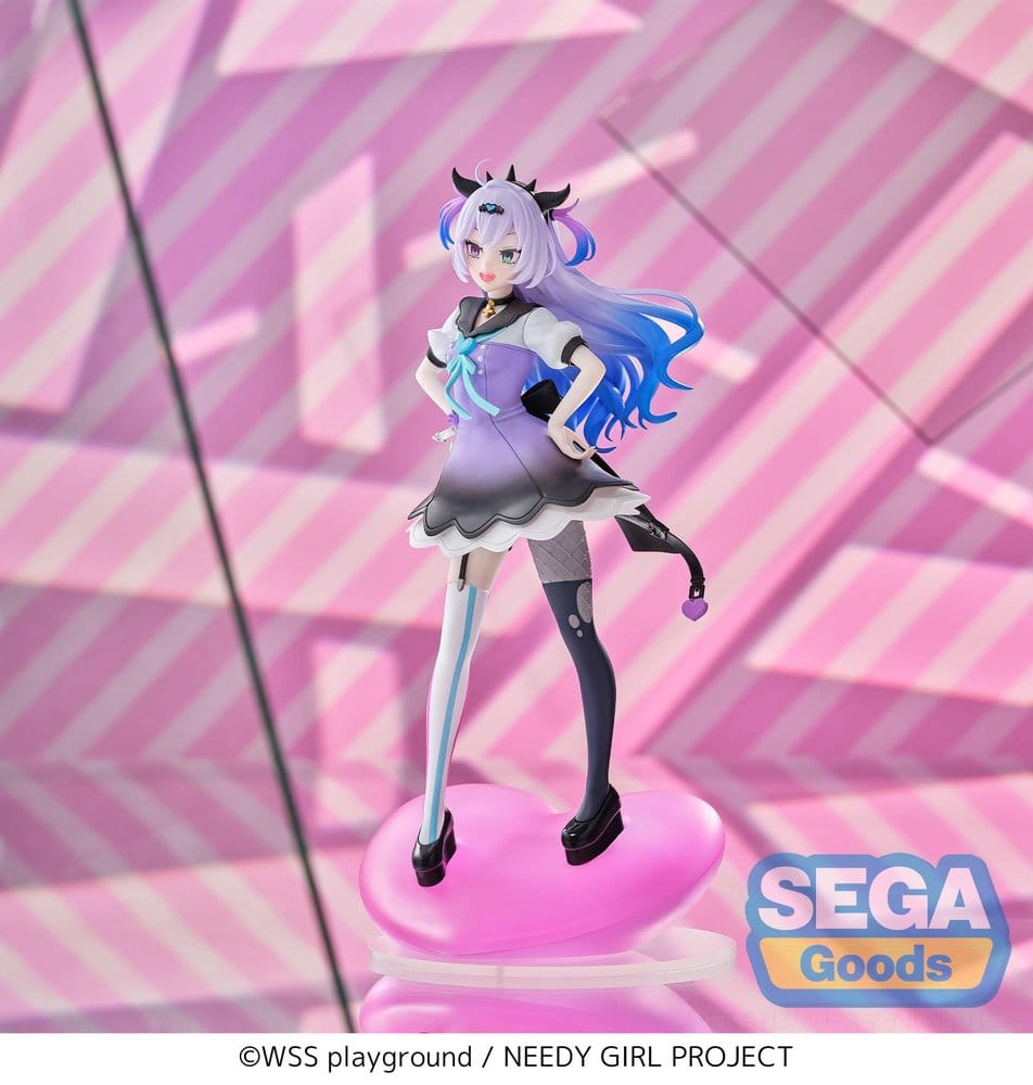 Needy Girl Overdose XStellar PVC Figure PURPLE LOLLIPOP 20 cm
