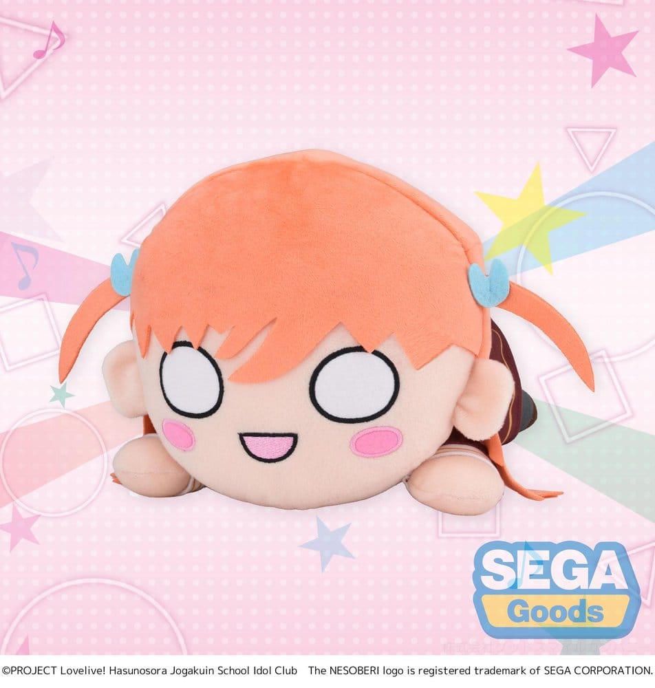 Love Live! Nesoberi (Lay-Down) Plush Figure Hinoshita Kaho Winter Uniform (M) 16 cm
