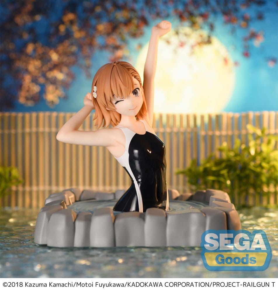 A Certain Scientific Railgun T Thermae Utopia PVC Statue Mikoto Misaka 14 cm