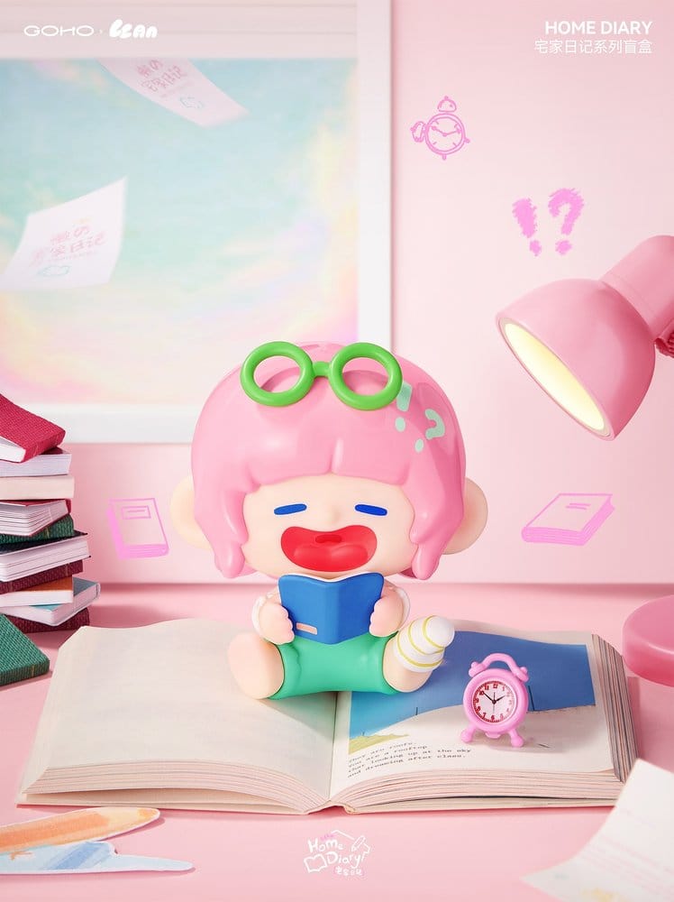 Original Character Trading Figures Blind Box 8-Pack Lazy Home Diary 9 cm