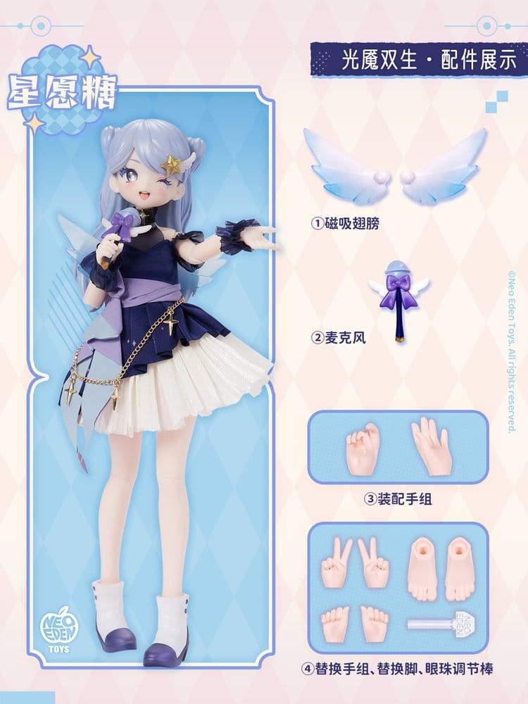 Original Character Collectible Figures Angel & Demon MJD Doll Blind Box 22 cm  Assortment (6)