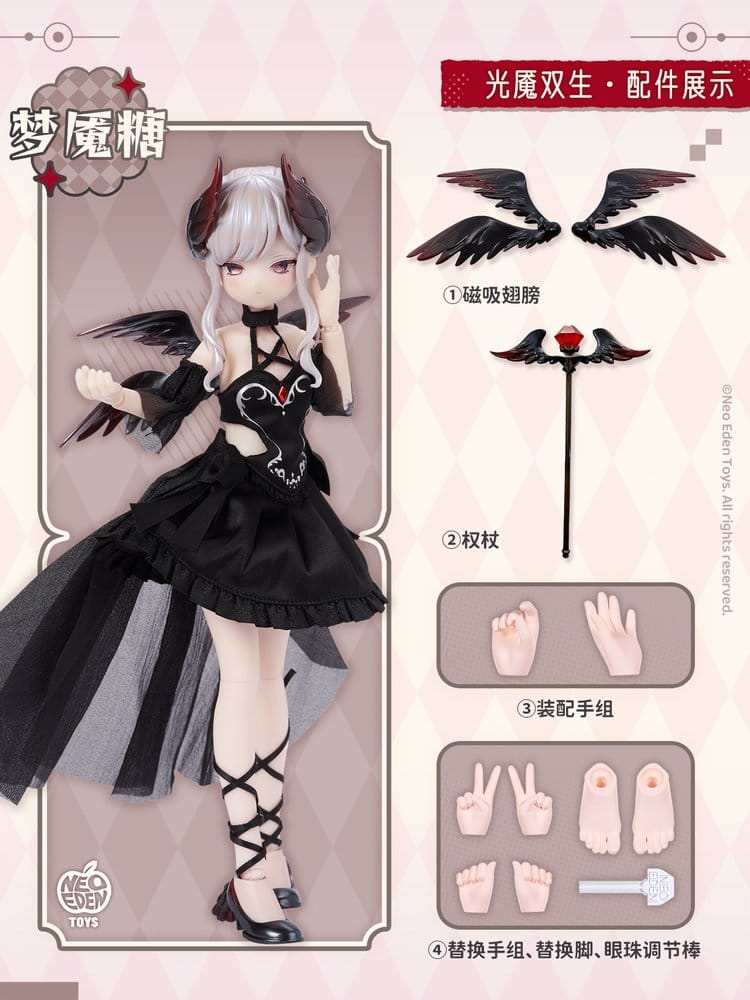 Original Character Collectible Figures Angel & Demon MJD Doll Blind Box 22 cm  Assortment (6)