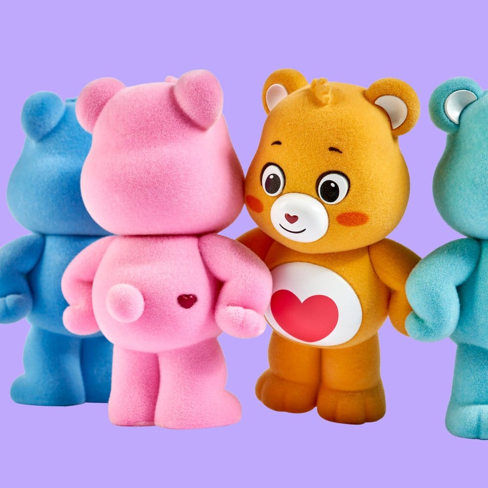 Care Bears Flocked Figures Unlock the Magic 8 cm Blind Box Display (8)