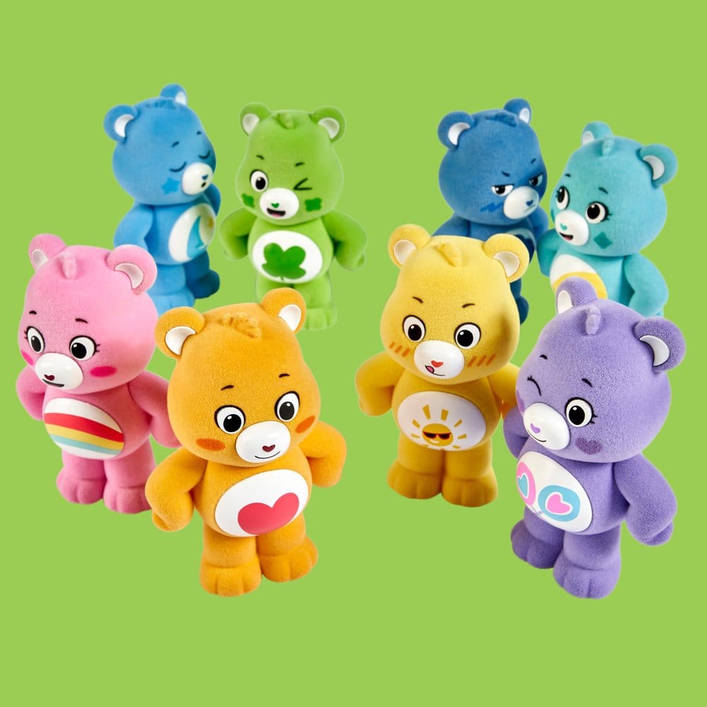 Care Bears Flocked Figures Unlock the Magic 8 cm Blind Box Display (8)