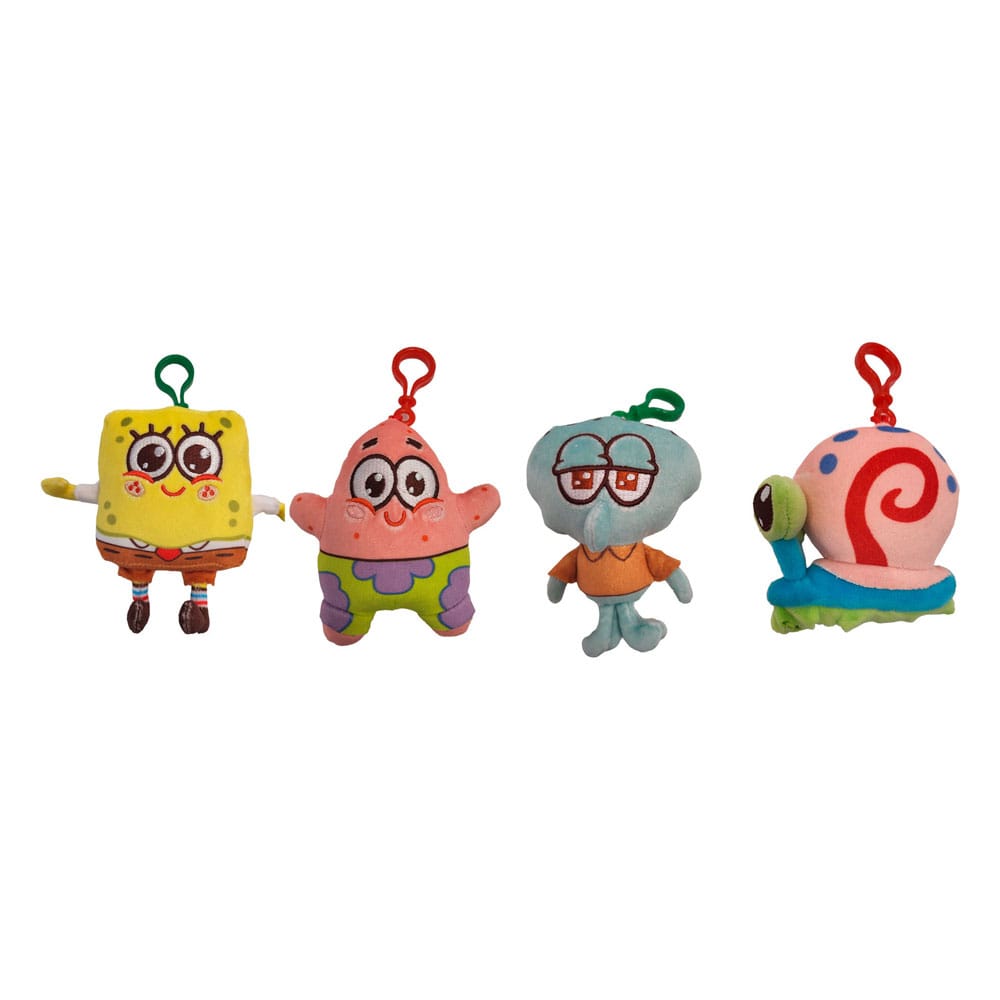 SpongeBob SquarePants Plush Keychains Residents 10 cm Assortment (12)