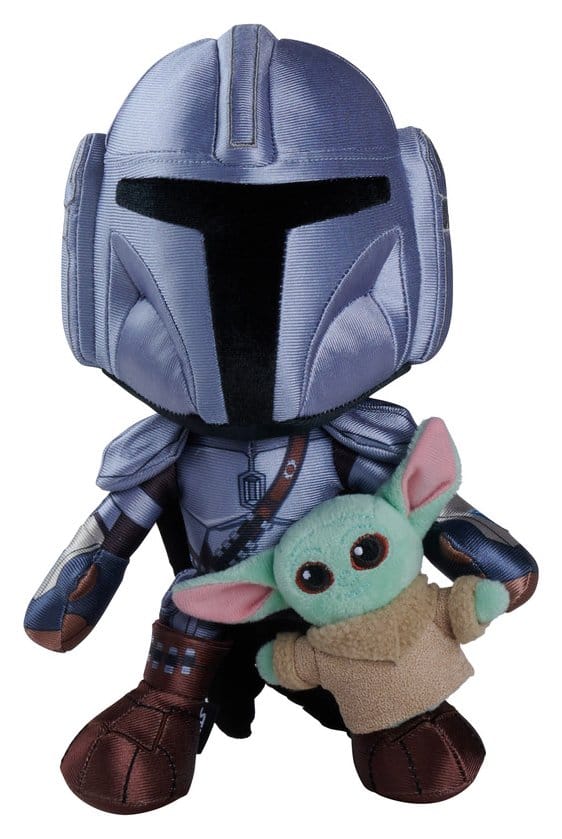 Star Wars The Mandalorian Plush Figure The Mandalorian & Mini Grogu 25 cm