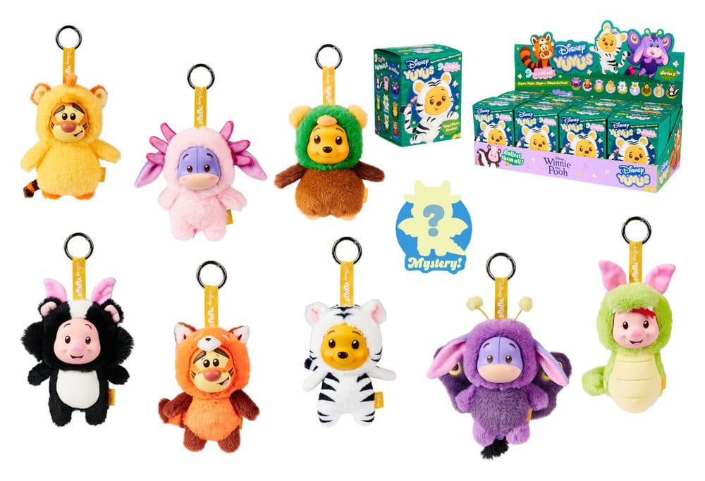 Disney YUYUS Plush Figure Winnie the Pooh Blindbox Display (8)