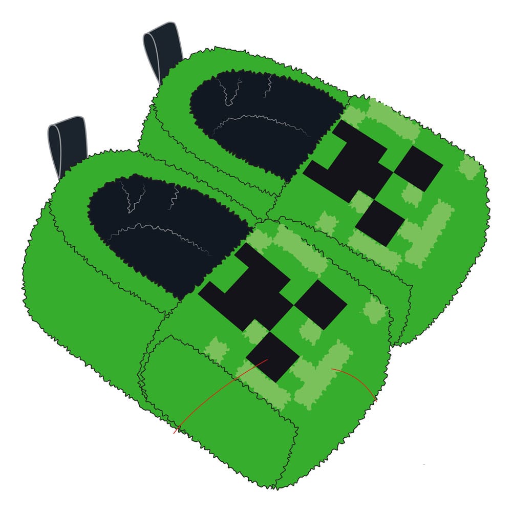 Minecraft Slippers S-M