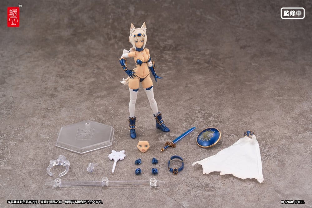 Original Character Action Figure Kit 1/12 RPG-05 Hero Wolf 16 cm