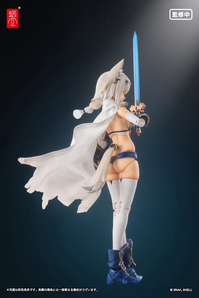 Original Character Action Figure Kit 1/12 RPG-05 Hero Wolf 16 cm
