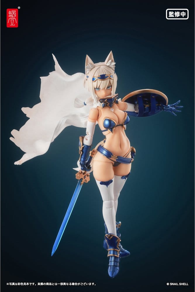 Original Character Action Figure Kit 1/12 RPG-05 Hero Wolf 16 cm