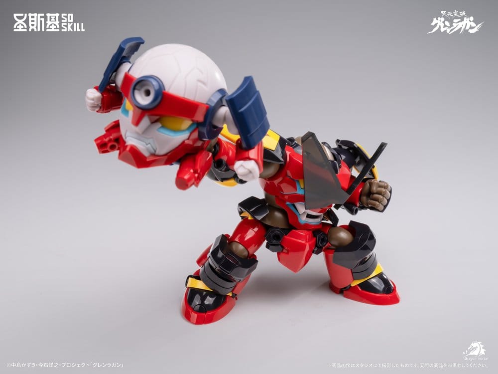 Gurren Lagann Chibi Model Kit Chibi-style Super Articulated 13 cm