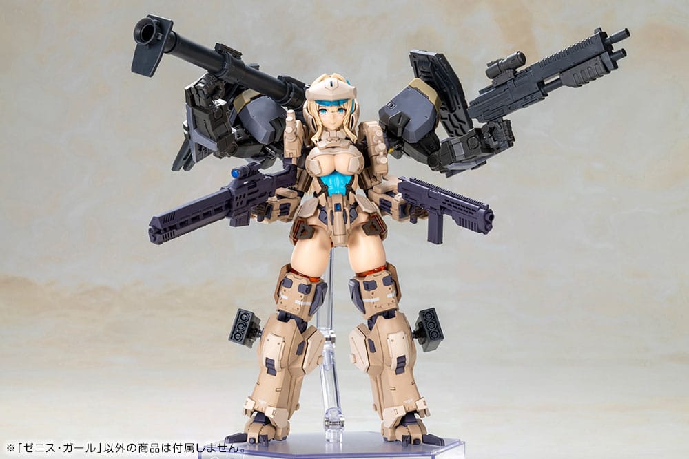 Front Mission Structure Arts Plastic Model Kits Zenith Girl 16 cm