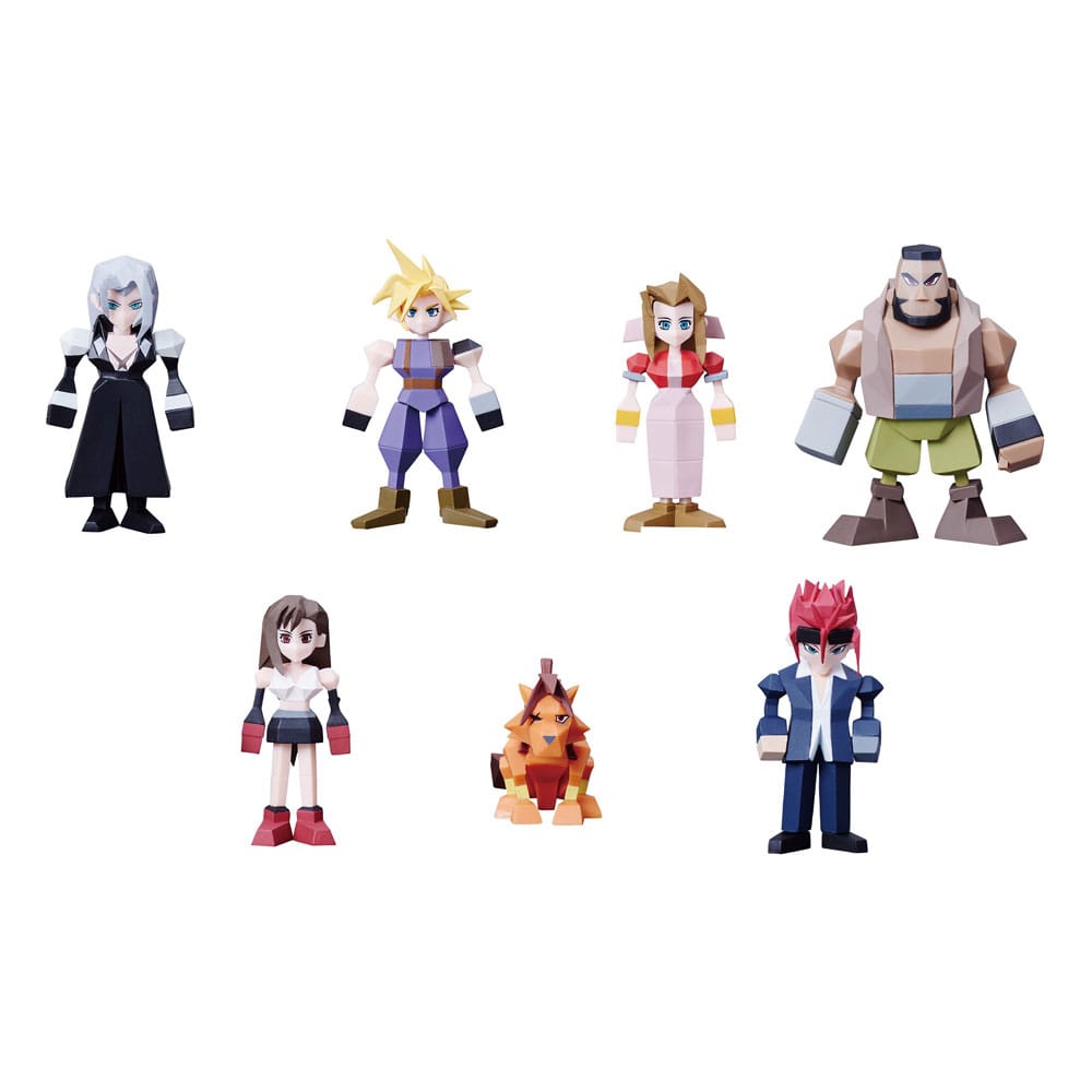 Final Fantasy VII Polygon Figures Vol. 1 6 cm Assortment (8)