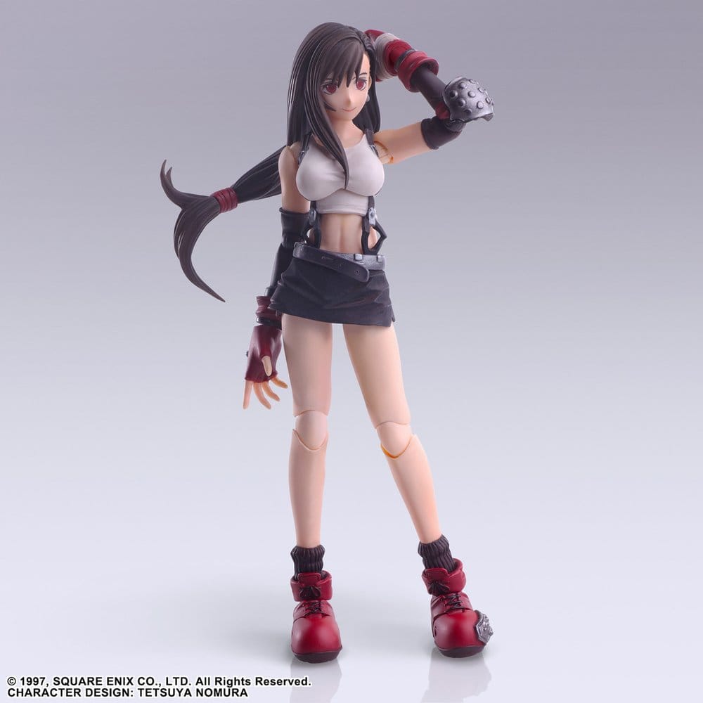 Final Fantasy VII Bring Arts Action Figure Tifa Lockhart Digital Plus Edition 14 cm