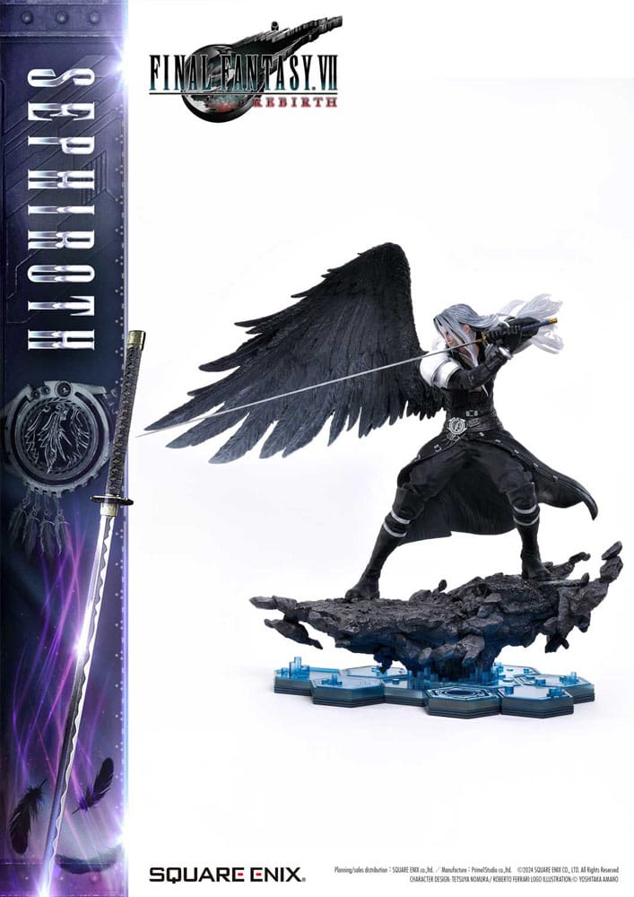 Final Fantasy VII Rebirth Statue 1/4 Sephiroth 69 cm