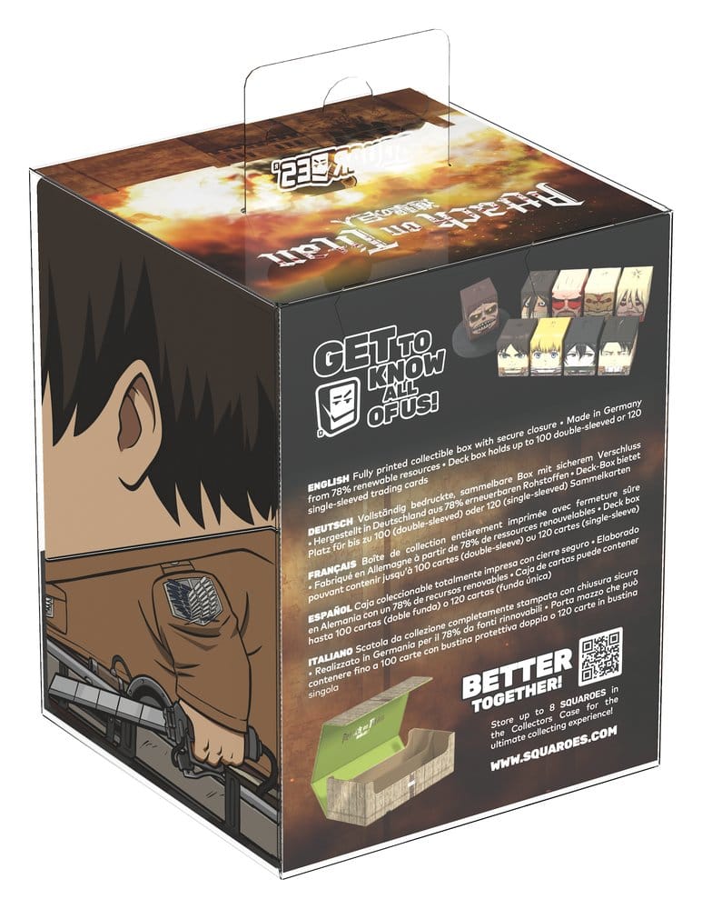 Squaroes Squaroe Attack on Titan AOT001 - Eren Jaeger