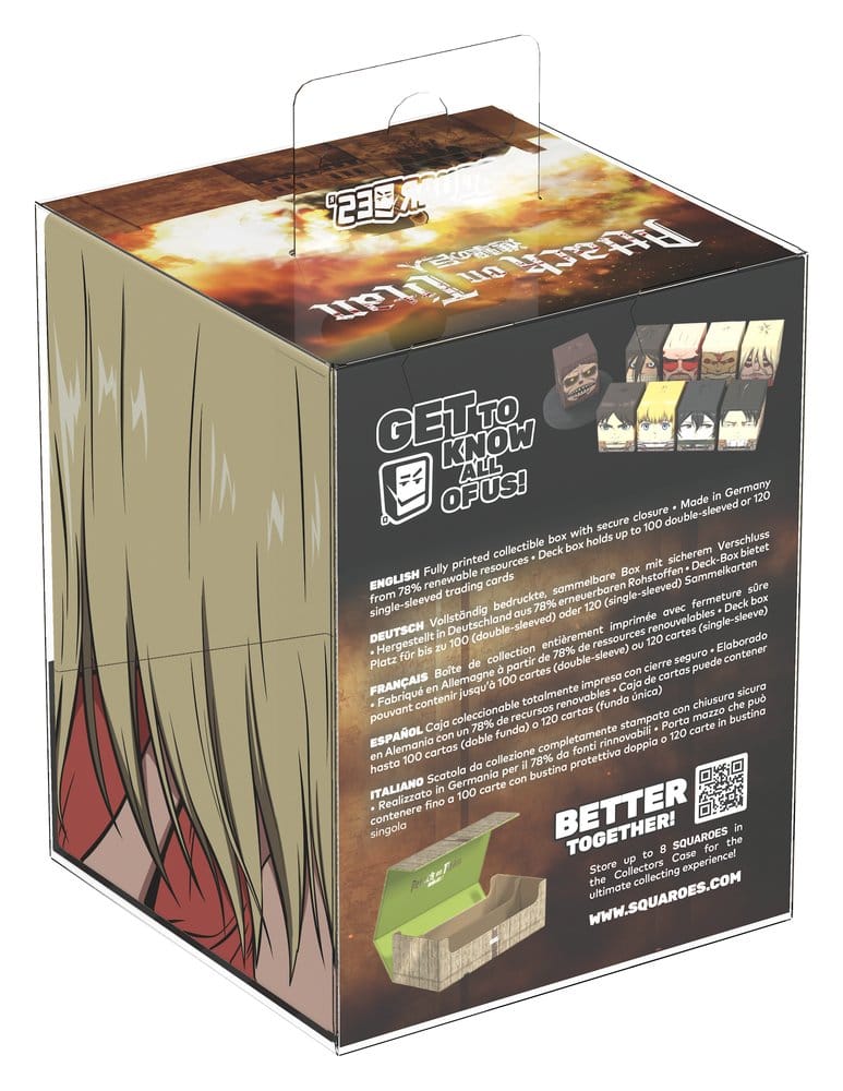 Squaroes Squaroe Attack on Titan AOT008 - Female Titan