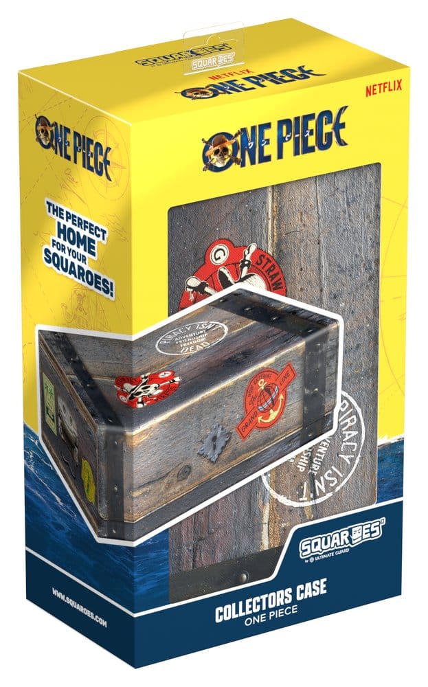 Squaroes Collectors Case 800 ONE PIECE - Wooden Chest