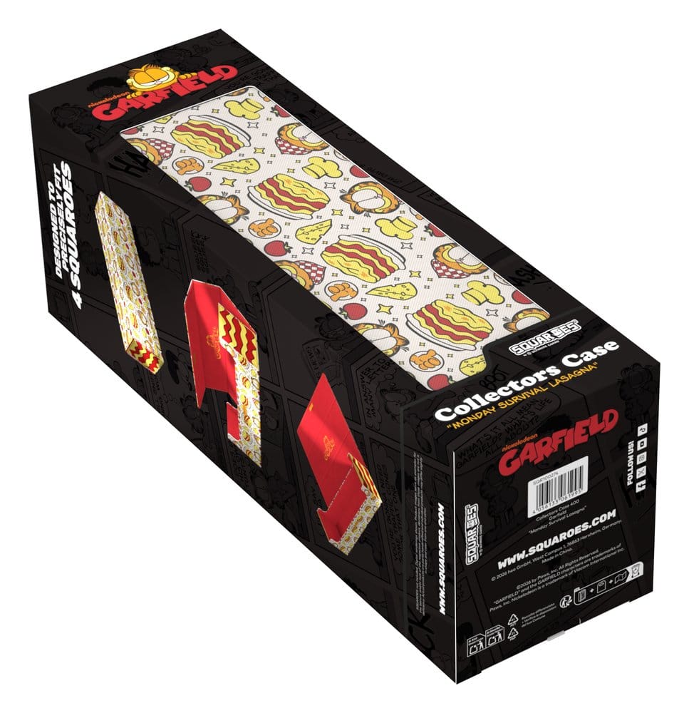 Squaroes Squaroe Garfield Collectors Case - Monday Survival Lasagna