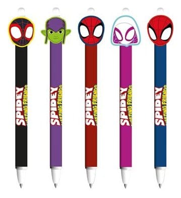 Spidey & Friends Erasable Gel Pen Friends Display (30)