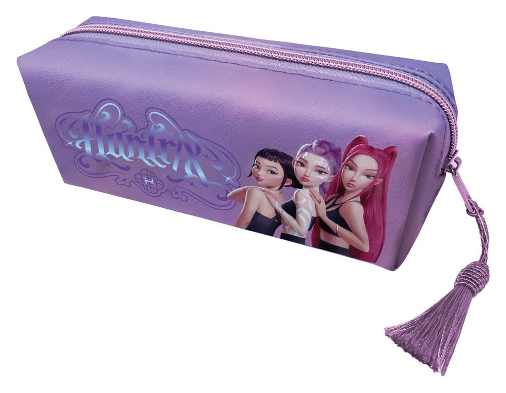 KPop Demon Hunters Pencil Case with Tassel Huntrix