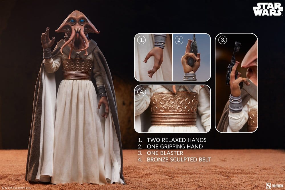 Star Wars Action Figure 1/6 Tessek 32 cm