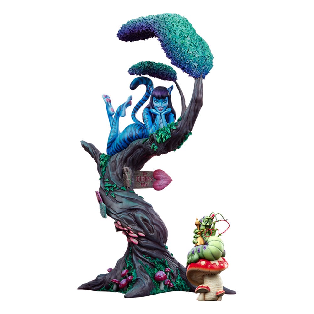 Fairytale Fantasies Collection Statue Lady Cheshire Cat (Deluxe Edition) 63 cm