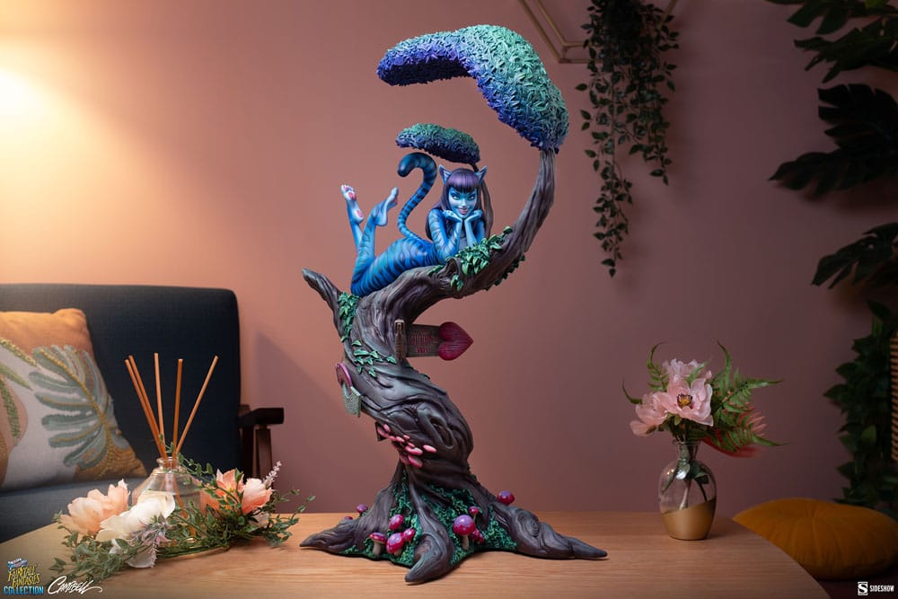 Fairytale Fantasies Collection Statue Lady Cheshire Cat 63 cm