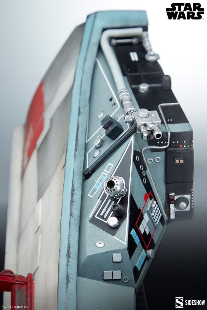 Star Wars Premium Format Statue Luke Skywalker & X-Wing: Red Five, Standing By 76 cm