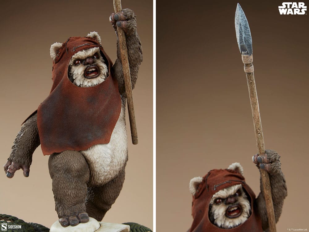 Star Wars: Episode VI - Return of the Jedi Premium Format Statue Wicket 46 cm