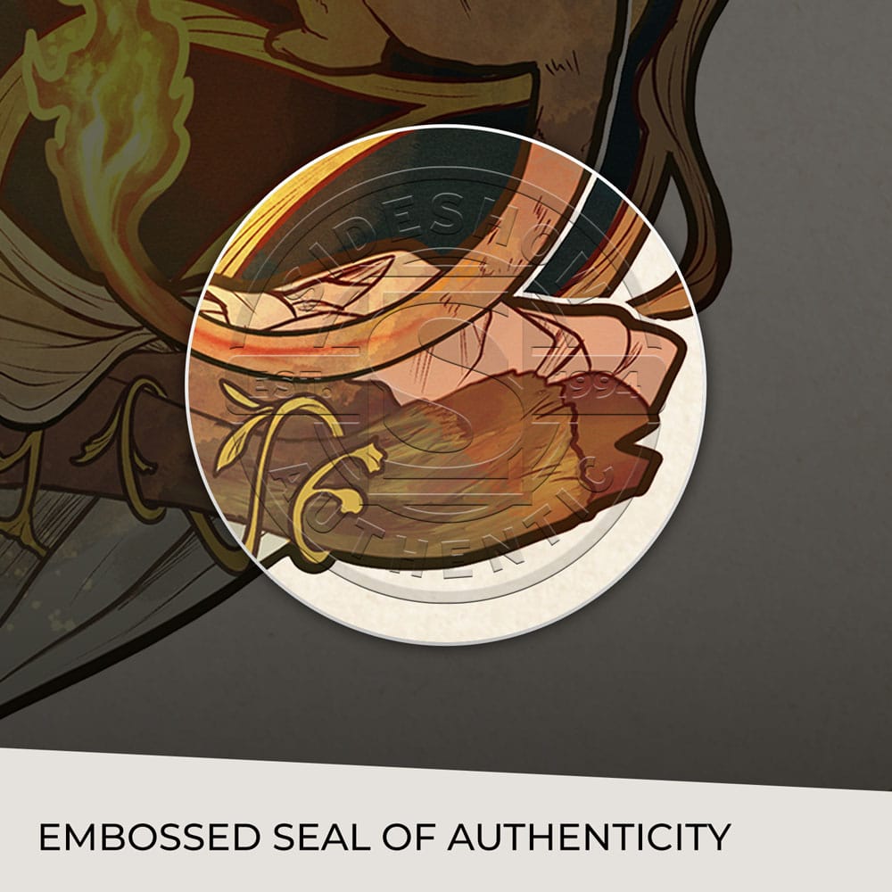 Critical Role Art Print Ashley Johnson: 10th Anniversary Art Nouveau Illustrations 46 x 28 cm - unframed