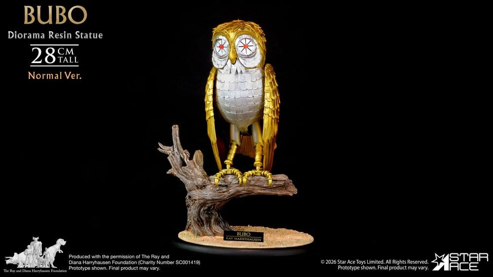 Ray Harryhausen's Diorama Resin Statue Bubo Normal Ver. 28 cm