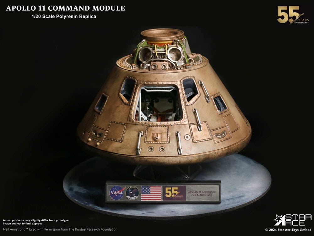 Apollo 11 Replica 1/20 Command Module (NX) 20 cm