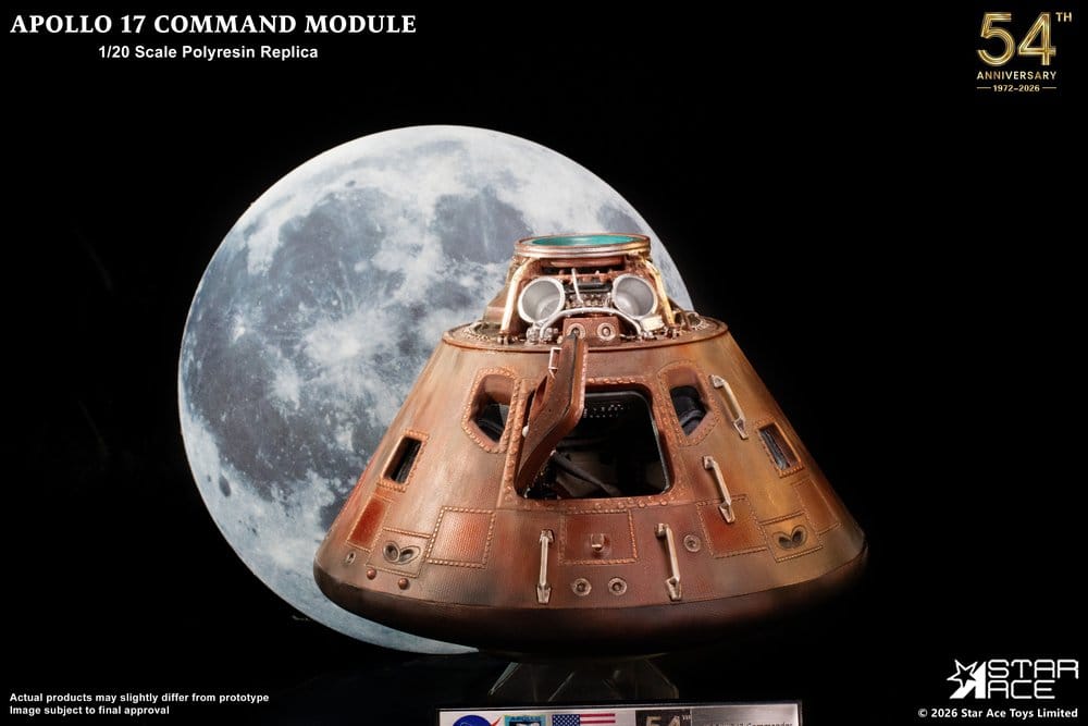 Apollo 17 Replica 1/20 Command Module 20 cm