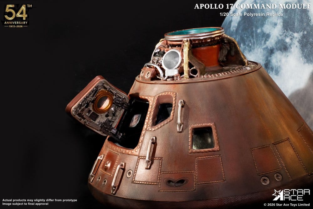 Apollo 17 Replica 1/20 Command Module 20 cm