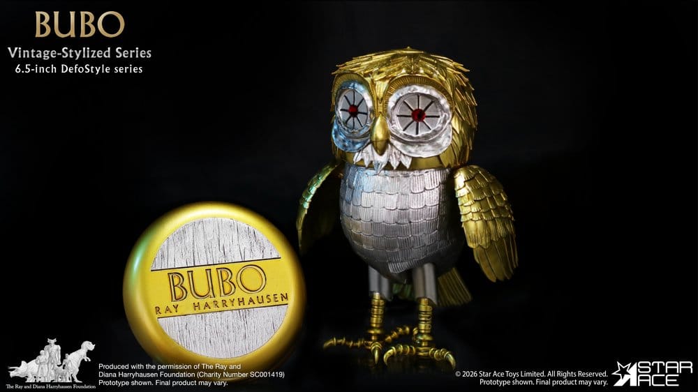 Ray Harryhausen Collection DefoStyle Soft-vinyl Statue Bubo 17 cm