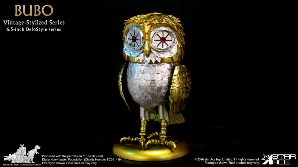 Ray Harryhausen Collection DefoStyle Soft-vinyl Statue Bubo 17 cm