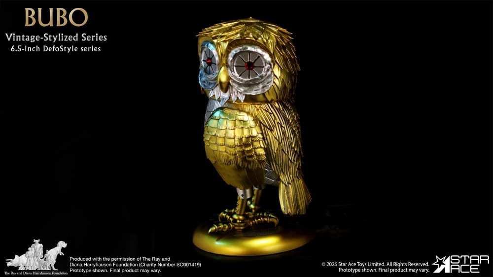 Ray Harryhausen Collection DefoStyle Soft-vinyl Statue Bubo 17 cm