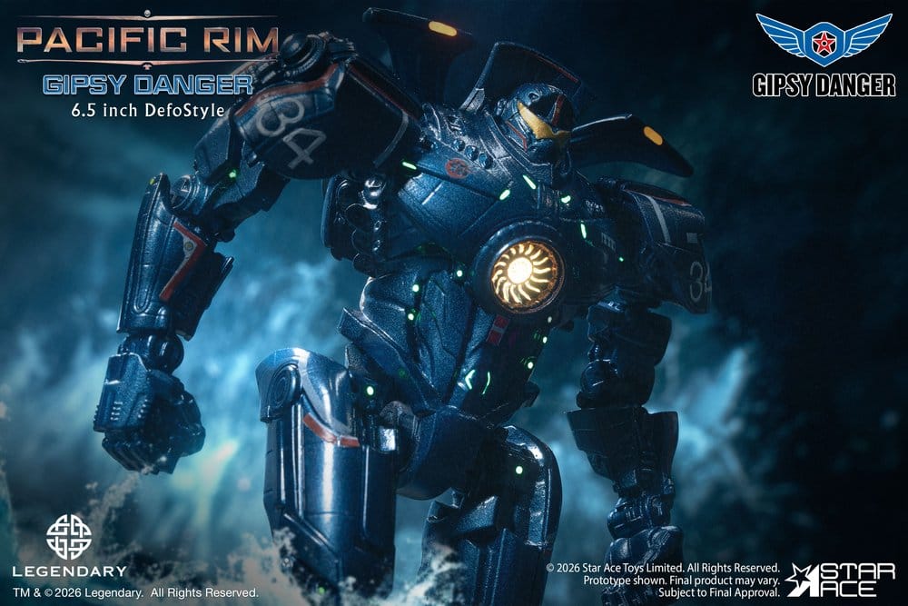 Pacific Rim DefoStyle Figure Gipsy Danger DX 17 cm