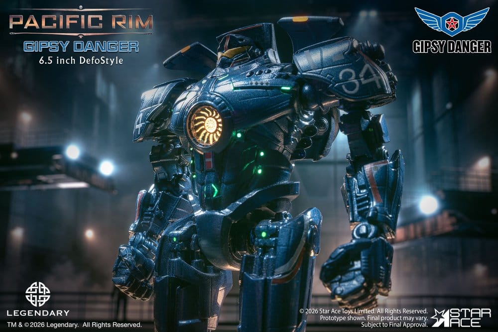 Pacific Rim DefoStyle Figure Gipsy Danger DX 17 cm