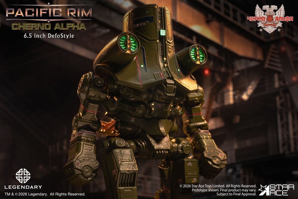 Pacific Rim DefoStyle Figure Cherno Alpha NX 17 cm