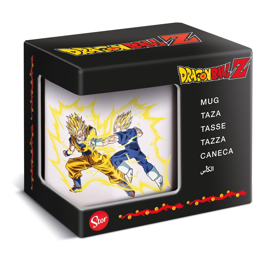 Dragon Ball Z Mug Case Goku & Vegeta Super Saiyan 325 ml (6) - Damaged packaging