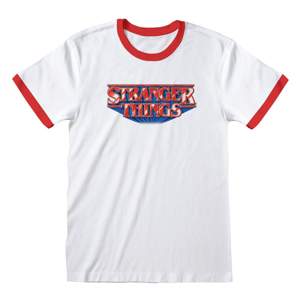 Stranger Things T-Shirt Retro Logo Size S
