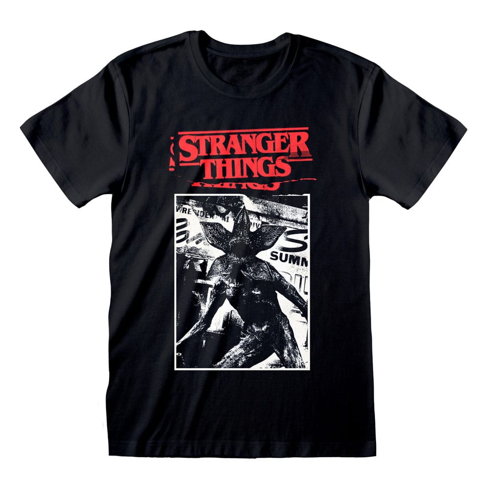 Stranger Things T-Shirt Article Cut Out Size M